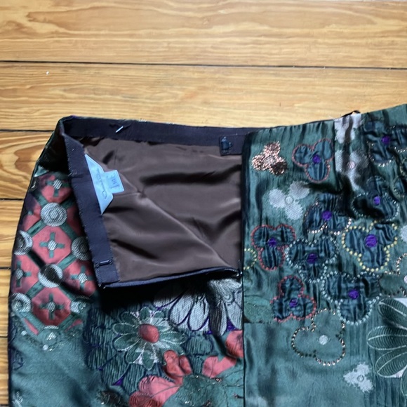 Oscar de la Renta Silk Blend Skirt - Picture 3 of 8